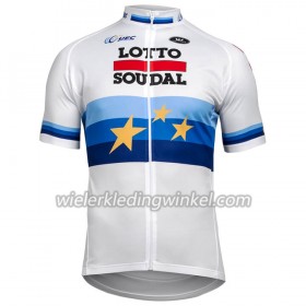 Wielershirt 2018 Lotto Soudal Europees kampioenschap